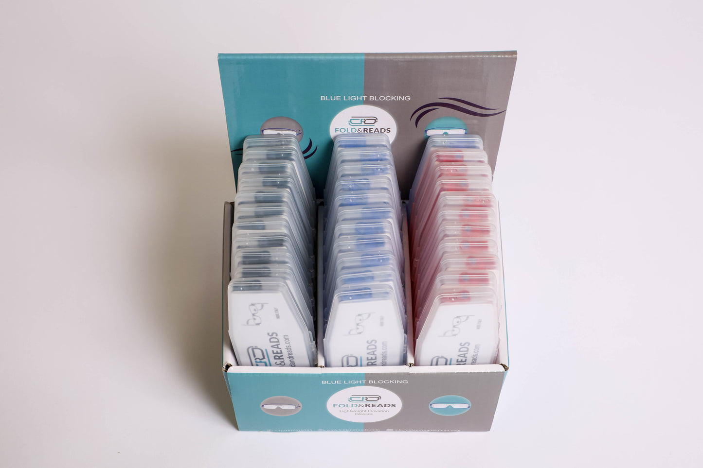 Foldable Reading Glasses | 33 Pack