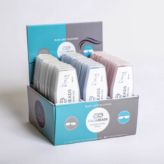 Foldable Reading Glasses | 33 Pack